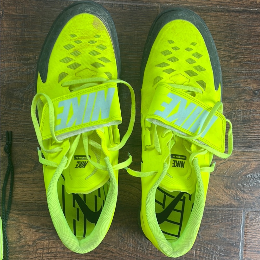 Nike Neon Yellow Athletic Shoes